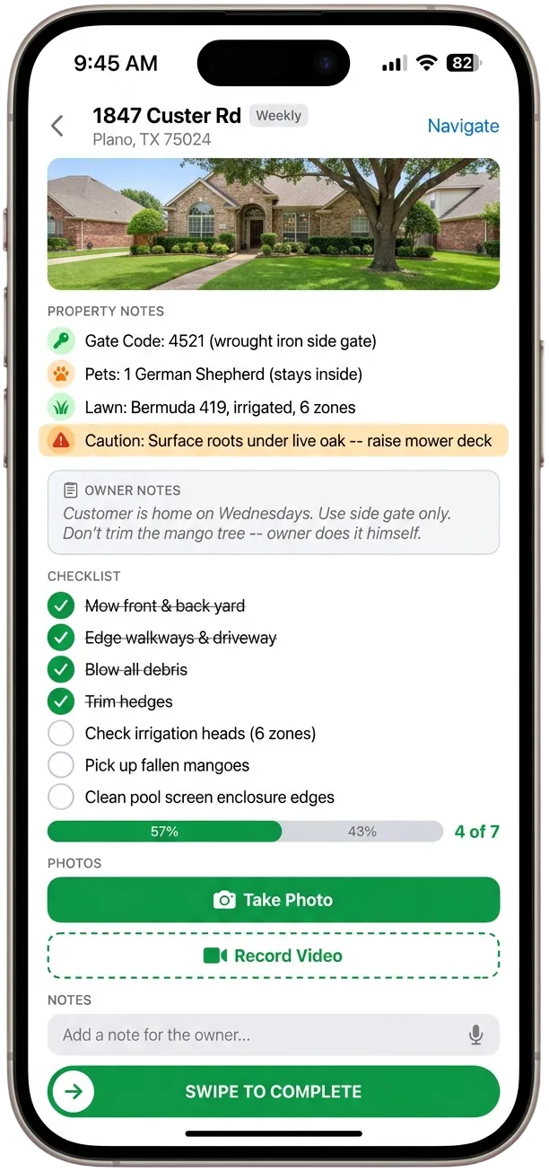 Checklists